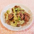 Richland☆Y's cooksnap of when they made いつもの生姜焼きにプラス♪♪.