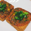 えぴはち's cooksnap of when they made さくっとネギ味噌厚揚げステーキ.