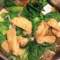クックP2LEN3☆'s cooksnap of when they made チンゲン菜とうすあげのあっさりひたし煮.