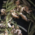 たみゅこ's cooksnap of when they made フキと油揚げの炒め物.