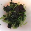 ma___111's cooksnap of when they made 三つ葉と海苔の♪即席♪サラダ.