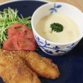 ★うさぎ組★'s cooksnap of when they made ベーコンとコーンの洋風茶碗蒸し.