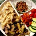 ame-ikuru's cooksnap of when they made ☆マッシュルームのおつまみフジッリ☆.
