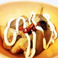 hotchick's cooksnap of when they made こんにゃくと鶏胸肉のテリマヨ炒め.