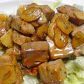 ღライチღ's cooksnap of when they made まぐろサイコロステーキⅡ.