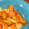 しもさいだー's cooksnap of when they made ✿夏野菜でサッパリ✿もうかざめのソテー✿.