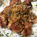 ÜCÖ♪'s cooksnap of when they made ☆時短簡単☆油淋鶏のみょうがタレ.