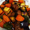 みゅうこママ's cooksnap of when they made 素揚げ野菜の甘酢あえ.