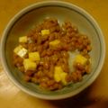 jun120121's cooksnap of when they made 辛しがきいてる！納豆とチーズのご飯.
