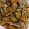 いずみはる's cooksnap of when they made 金ごまいりごまたっぷりかぼちゃ豚肉炒め.