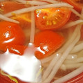 カレンタ's cooksnap of when they made もやしとトマトのスープ.