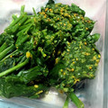 ムー民63's cooksnap of when they made 簡単★洗い物少！菜の花のからし和え.