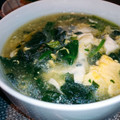 アスカチャチャ's cooksnap of when they made ほうれん草のかきたまスープ.