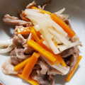 ★natalie's cooksnap of when they made 豚肉と千切り大根のちょっと酢炒め.
