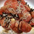 きよやよ's cooksnap of when they made ★冷え冷えトマトと塩昆布★のゴマ油和え.