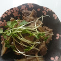 クック4WM6B1☆'s cooksnap of when they made 牛肉とキノコのすき焼き風しぐれ煮.