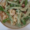 クック4WM6B1☆'s cooksnap of when they made スナップえんどうと蒲鉾のわさびマヨサラダ.