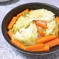 coconut☺︎'s cooksnap of when they made 【ストック】キャベツと人参のオイル蒸し.