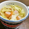 こげ岡's cooksnap of when they made 簡単♩ウィンナーと春キャベツのスープ.