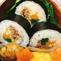 あやややひめ's cooksnap of when they made 簡単な材料で作る 韓国海苔巻き キンパ.