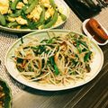♡ひな祭り♡'s cooksnap of when they made しめじとモヤシとニラ炒め.