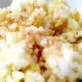 ちと子's cooksnap of when they made 爽やか♪みかんの皮を食べるおむすび.