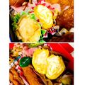 Brittany▸▸'s cooksnap of when they made ✿カレー＆チーズのくるくる卵焼き✿.