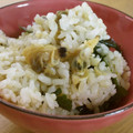 kaana57's cooksnap of when they made あさりとわかめの炊き込みご飯.