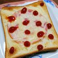 小梅δεδ's cooksnap of when they made のせるだけ！チーズトースト.