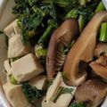 あゆたっくん's cooksnap of when they made 高野豆腐と春菊としいたけの煮物.