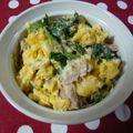 こちっぷ's cooksnap of when they made ほうれん草の♡ﾂﾅﾀﾏ♡ｻﾗﾀﾞ.