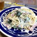 プレモルっ子's cooksnap of when they made ヘルシー♪まろやか豆腐クリームパスタ.