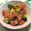 月の影と海's cooksnap of when they made サーモンとアボカドのピリ辛漬け.