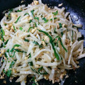 キラりん☆ミ's cooksnap of when they made 大根とツナの卵炒め.