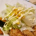 eiyoushi's cooksnap of when they made 超～簡単☆レタス・コーンのサラダ.