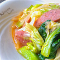 NAGANO久留米's cooksnap of when they made 野菜とソーセージのオーロラ炒め.