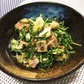 フジぽん's cooksnap of when they made おかひじきとベーコンの玉子炒め.