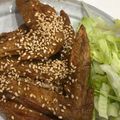 nonmyu's cooksnap of when they made 名古屋名物♡関西人が作る風来坊風手羽先！.