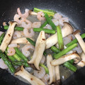 Pepperminta's cooksnap of when they made 海老とアスパラの旨塩炒め★★★.