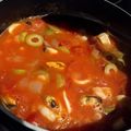 JPUK's cooksnap of when they made ミックスシーフードで簡単魚介トマトスープ.