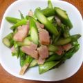 4時ママ's cooksnap of when they made ベーコンとアスパラの炒め物.