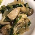 H♡S's cooksnap of when they made 簡単！キノコと鶏むね肉のバター醤油炒め☆.