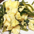 卵せんべい's cooksnap of when they made ほうれん草と卵◎鶏ガラ炒め.