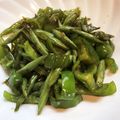 ぶっちー☆☆'s cooksnap of when they made 味付け簡単！ピーマンと隠元のニンニク炒め.