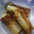 marixxxm's cooksnap of when they made 大葉チーズのちくわ天♪.