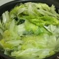 鶏が好き's cooksnap of when they made 鶏団子レタス鍋♪♪.