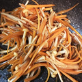 かるまっそ's cooksnap of when they made 簡単 人参えのきのきんぴら お弁当にも.