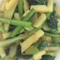 いずみはる's cooksnap of when they made あと一品。じゃがいもと小松菜炒め.