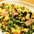 おはやて's cooksnap of when they made 8分でもう1品！豆苗とベーコン炒め.