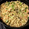 MoMo7cO's cooksnap of when they made おからチャーハン.